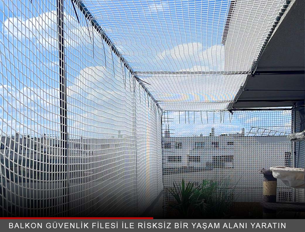Balkon Güvenlik Filesi